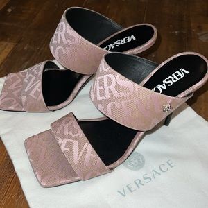 •Versace Allover Heels